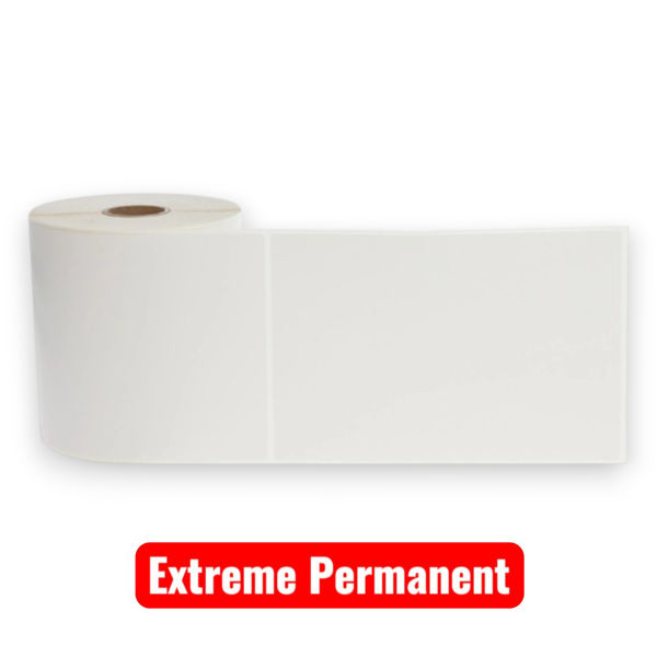 Picture of 250 Labels 100 x 150mm Paper Thermal Transfer Extreme Perm